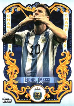 2023 Topps Argentina Fileteado - Champions #CH-9 Lionel Messi Front