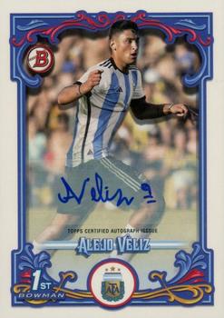2023 Topps Argentina Fileteado - Autographs #36 Alejo Véliz Front
