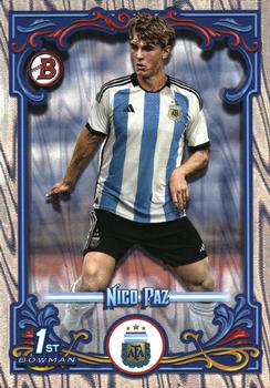 2023 Topps Argentina Fileteado - Tango #34 Nico Paz Front