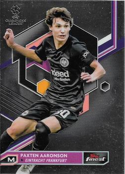 2022-23 Finest UEFA Club Competitions #116 Paxten Aaronson Front