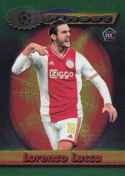 2022-23 Topps Finest Flashbacks UEFA Club Competitions #18 Lorenzo Lucca Front