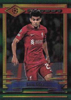 2022-23 Topps Finest Flashbacks UEFA Club Competitions #58 Luis Díaz Front