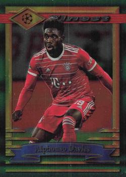 2022-23 Topps Finest Flashbacks UEFA Club Competitions #84 Alphonso Davies Front