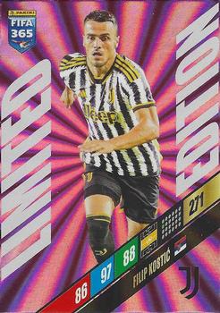 2024 Panini Adrenalyn XL FIFA 365 - Limited Edition #NNO Filip Kostic Front