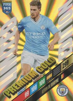 2024 Panini Adrenalyn XL FIFA 365 - Limited Edition Premium Gold #NNO Kevin De Bruyne Front