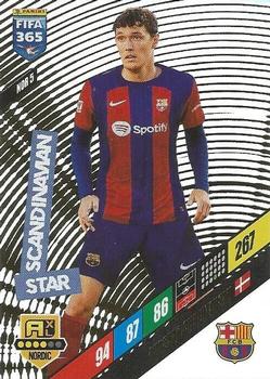 2024 Panini Adrenalyn XL FIFA 365 - Nordic Edition Exclusives #NOR5 Andreas Christensen Front