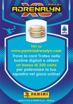 2023-24 Panini Adrenalyn XL Calciatori #471 Card Trofeo Back