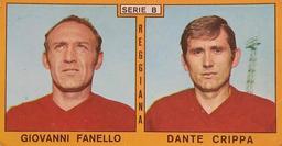 1969-70 Panini Calciatori #381 Giovanni Fanello / Dante Crippa Front