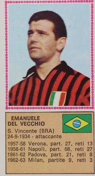 1970-71 Panini Calciatori #NNO Emanuele Del Vecchio Front