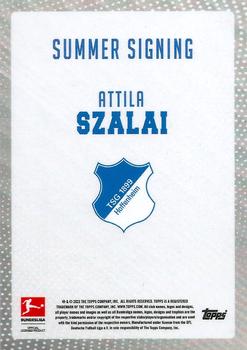 2023-24 Topps Bundesliga Summer Signings #NNO Attila Szalai Back