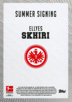 2023-24 Topps Bundesliga Summer Signings #NNO Ellyes Skhiri Back