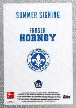 2023-24 Topps Bundesliga Summer Signings #NNO Fraser Hornby Back