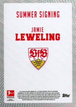 2023-24 Topps Bundesliga Summer Signings #NNO Jamie Leweling Back