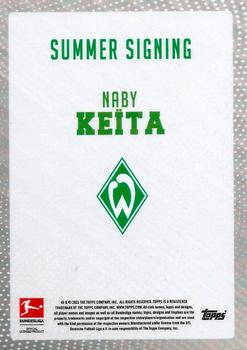 2023-24 Topps Bundesliga Summer Signings #NNO Naby Keita Back