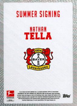 2023-24 Topps Bundesliga Summer Signings #NNO Nathan Tella Back