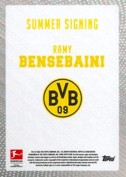 2023-24 Topps Bundesliga Summer Signings #NNO Ramy Bensebaini Back