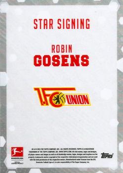 2023-24 Topps Bundesliga Summer Signings #NNO Robin Gosens Back