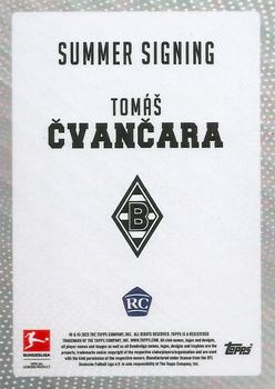 2023-24 Topps Bundesliga Summer Signings #NNO Tomas Cvancara Back