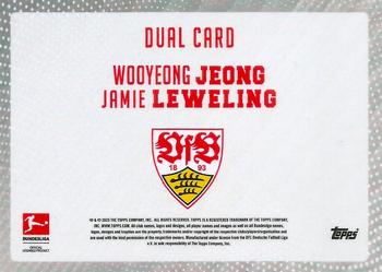 2023-24 Topps Bundesliga Summer Signings #NNO Jeong Woo-Yeong / Jamie Leweling Back
