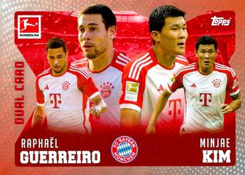2023-24 Topps Bundesliga Summer Signings #NNO Raphael Guerreiro / Minjae Kim Front