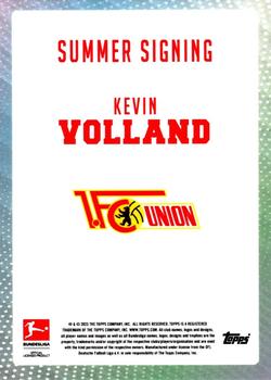 2023-24 Topps Bundesliga Summer Signings - Holo Foil #NNO Kevin Volland Back