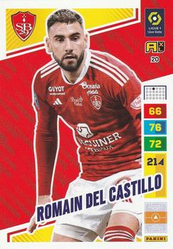 2023-24 Panini Adrenalyn XL Ligue 1 #20 Romain Del Castillo Front
