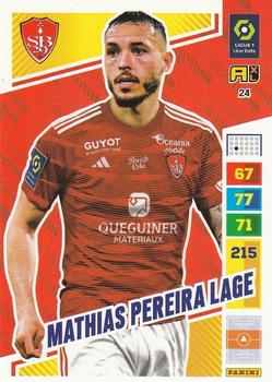 2023-24 Panini Adrenalyn XL Ligue 1 #24 Mathias Pereira Lage Front