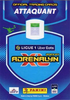 2023-24 Panini Adrenalyn XL Ligue 1 #43 Jérémie Bela Back