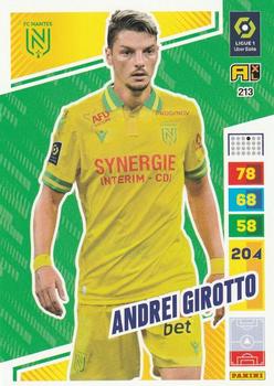 2023-24 Panini Adrenalyn XL Ligue 1 #213 Andrei Girotto Front