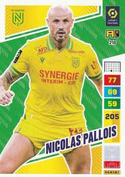 2023-24 Panini Adrenalyn XL Ligue 1 #216 Nicolas Pallois Front