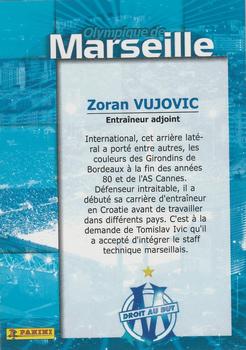 2001-02 Panini Droit au But Olympique de Marseille #7 Zoran Vujovic Back
