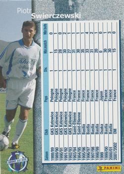2001-02 Panini Droit au But Olympique de Marseille #34 Piotr Swierczewski Back