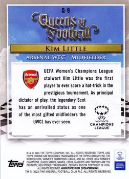 2022-23 Topps Chrome Sapphire Edition UEFA Women's Champions League - Queens of Football #Q-9 Kim Little Back