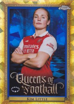 2022-23 Topps Chrome Sapphire Edition UEFA Women's Champions League - Queens of Football #Q-9 Kim Little Front