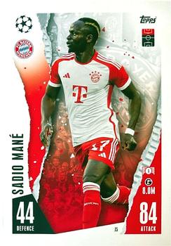 2023-24 Topps Match Attax UEFA Club Competitions - Jumbo #J5 Sadio Mané Front