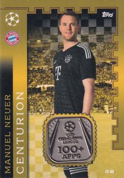 2023-24 Topps Match Attax UEFA Club Competitions - UCL Centurion Memento Relic #CR-MN Manuel Neuer Front