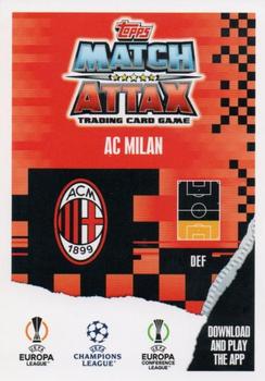 2023-24 Topps Match Attax UEFA Club Competitions - UCL Centurion Memento Relic #CR-PM Paolo Maldini Back