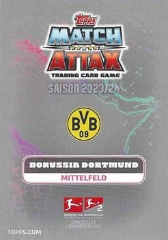 2023-24 Topps Match Attax Bundesliga #118 Giovanni Reyna Back