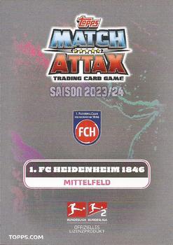 2023-24 Topps Match Attax Bundesliga #180 Norman Theuerkauf Back