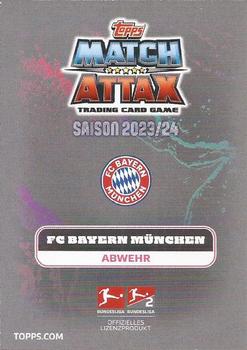 2023-24 Topps Match Attax Bundesliga #294 Benjamin Pavard Back