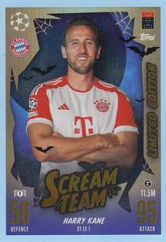 2023-24 Topps Match Attax UEFA Club Competitions - Scream Team Limited Edition #ST LE 1 Harry Kane Front
