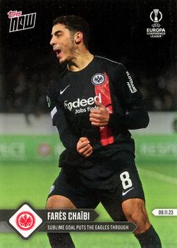 2023-24 Topps Now UEFA Europa Conference League #002 Fares Chaibi Front