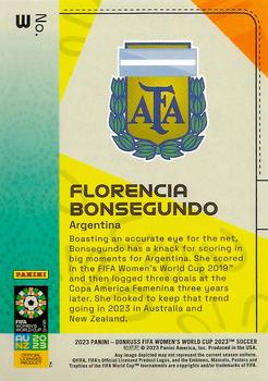 2023 Donruss FIFA Women's World Cup - Red #3 Florencia Bonsegundo Back
