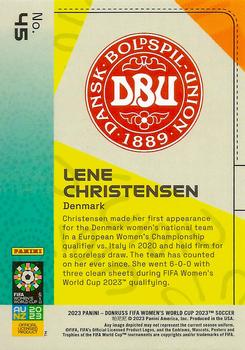 2023 Donruss FIFA Women's World Cup - Red #45 Lene Christensen Back