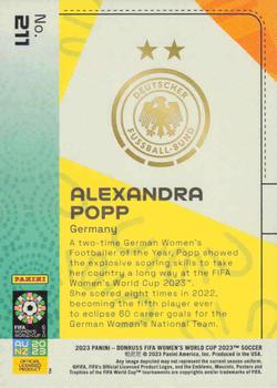 2023 Donruss FIFA Women's World Cup - Blue #211 Alexandra Popp Back