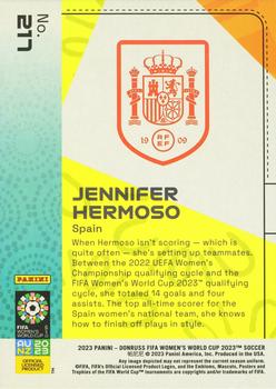 2023 Donruss FIFA Women's World Cup - Blue #217 Jennifer Hermoso Back