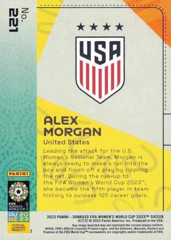 2023 Donruss FIFA Women's World Cup - Orange #221 Alex Morgan Back