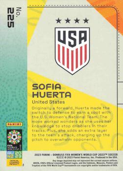 2023 Donruss FIFA Women's World Cup - Orange #225 Sofia Huerta Back