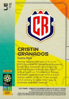 2023 Donruss FIFA Women's World Cup - Gold #37 Cristin Granados Back