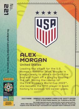 2023 Donruss FIFA Women's World Cup - Base SP Autographs Silver #221 Alex Morgan Back